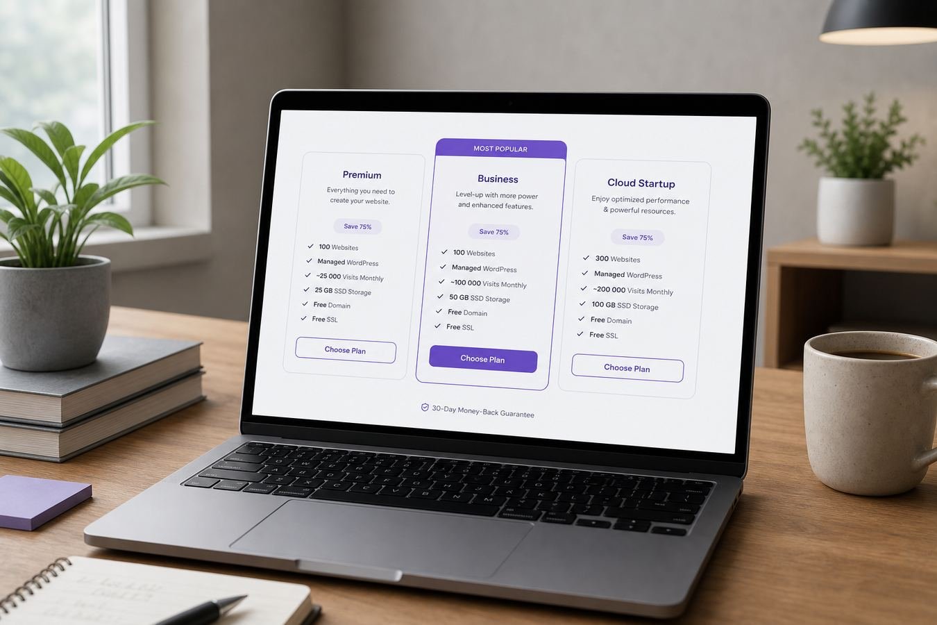 Cheap WordPress Hosting Hostinger promo plans overview cover image