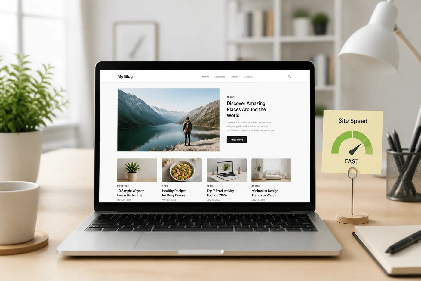 Fastest WordPress hosting for blogging Hostinger plan overview