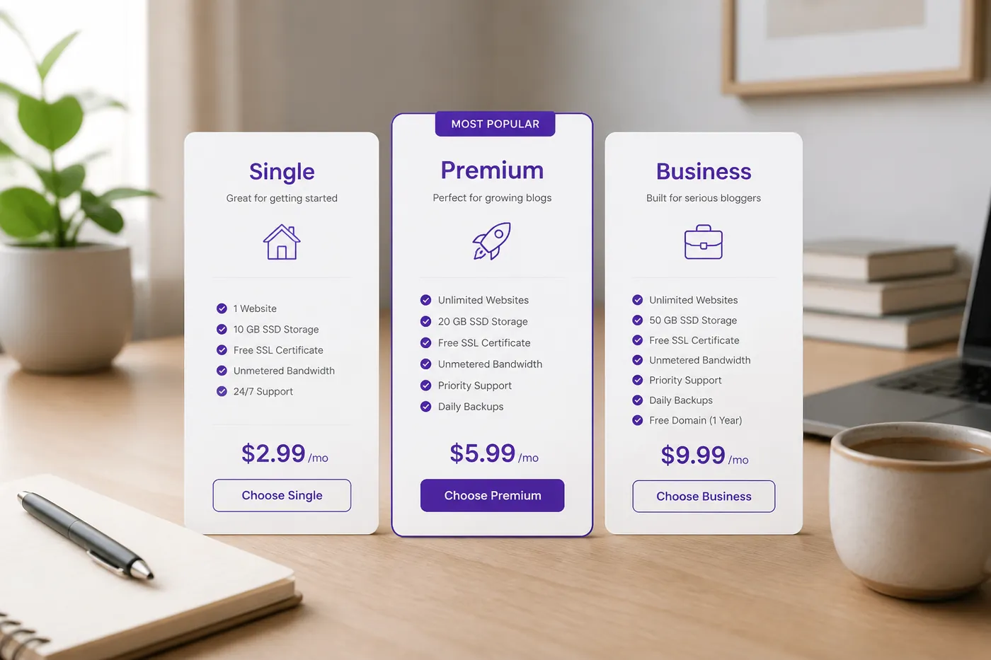Best Hostinger plan options for fastest WordPress hosting for blogging