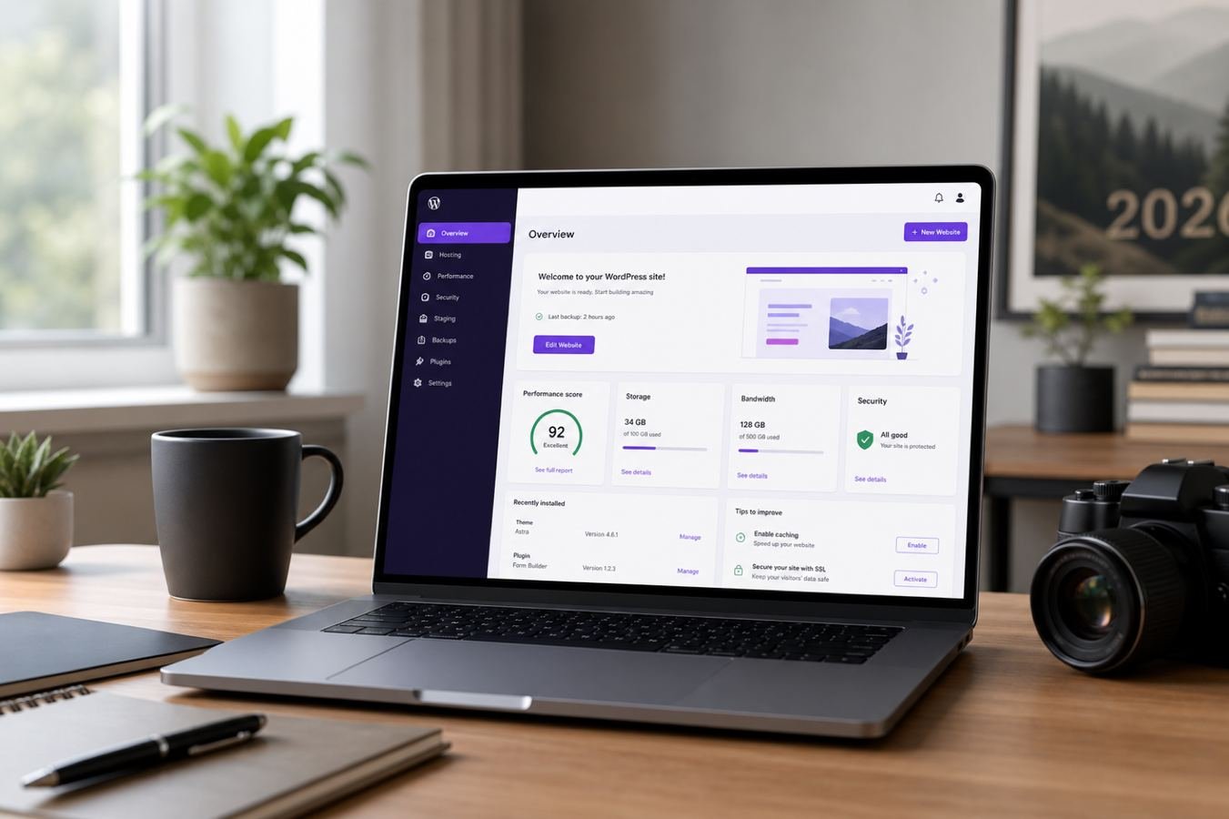 Hostinger WordPress hosting review cover for 2026 features and pricing